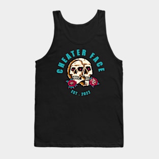 cheater face Tank Top